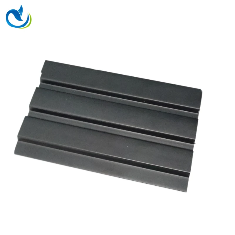 Dekorativ slitstark WPC PS väggpanel