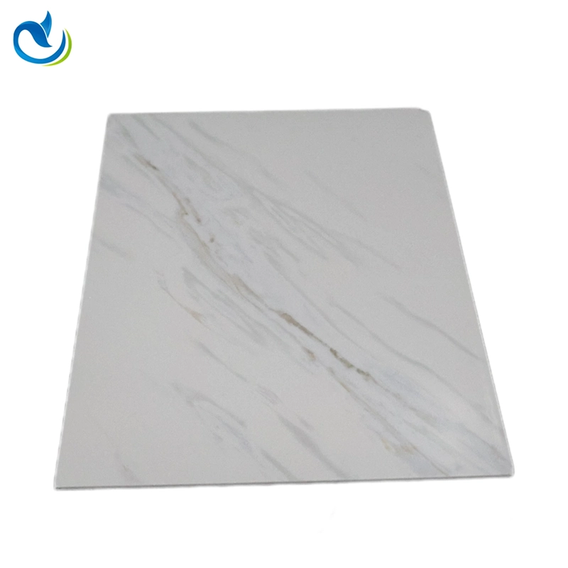 Flexibel het försäljning av marmorblad UV PVC väggpanel