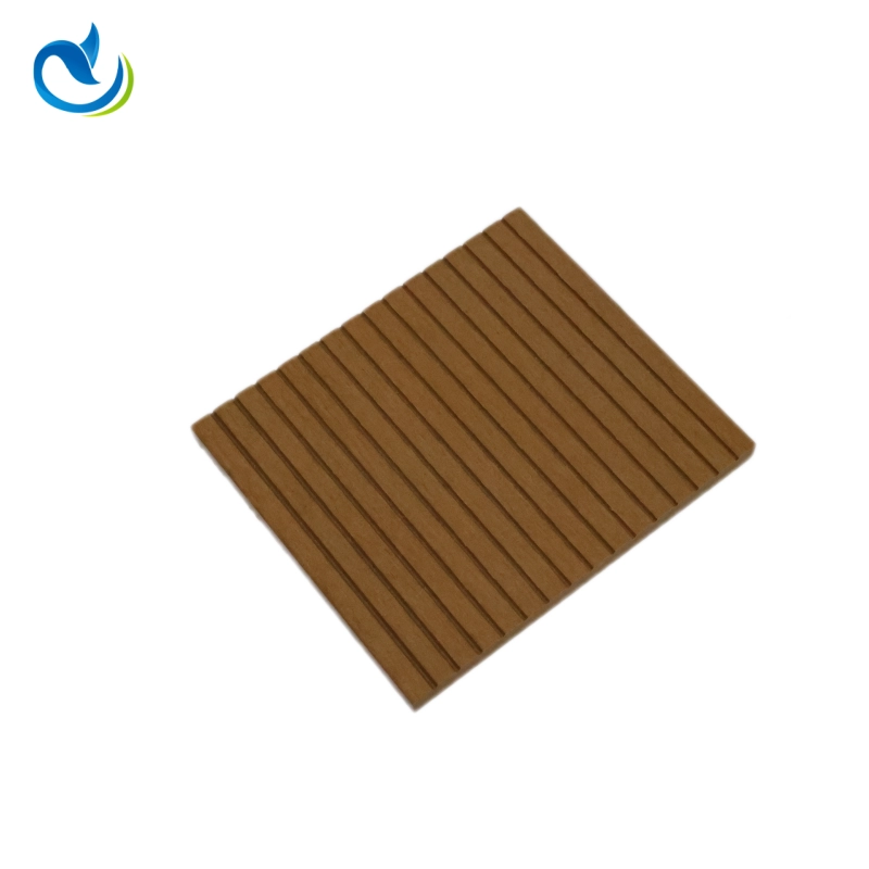 Slitstark Solid WPC utomhusväggpanel